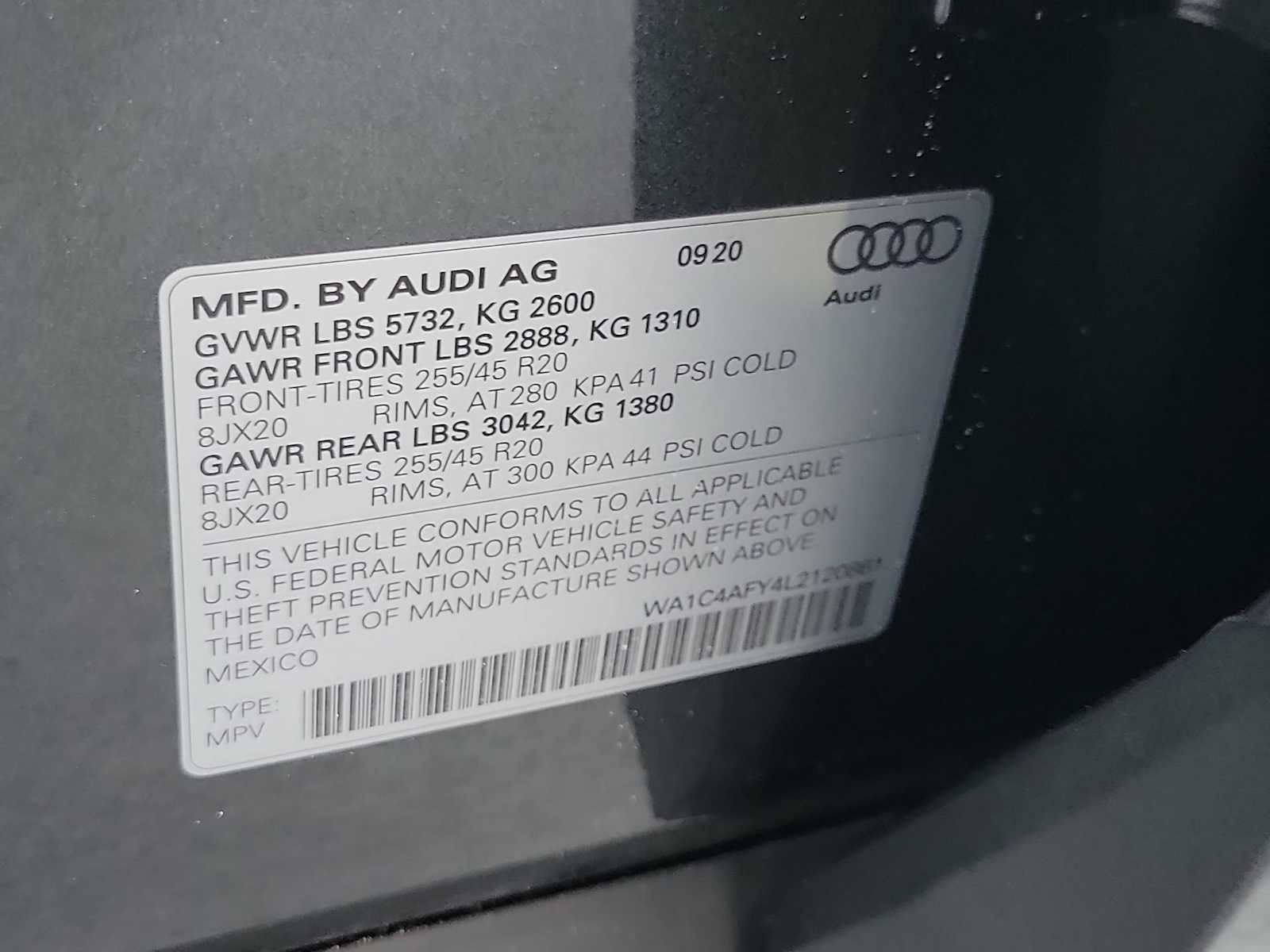 Used 2020 Audi SQ5 Prestige AWD/4WD image 36
