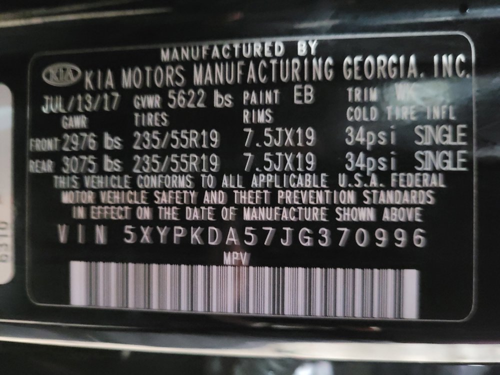 Used 2018 Kia Sorento SX image 33