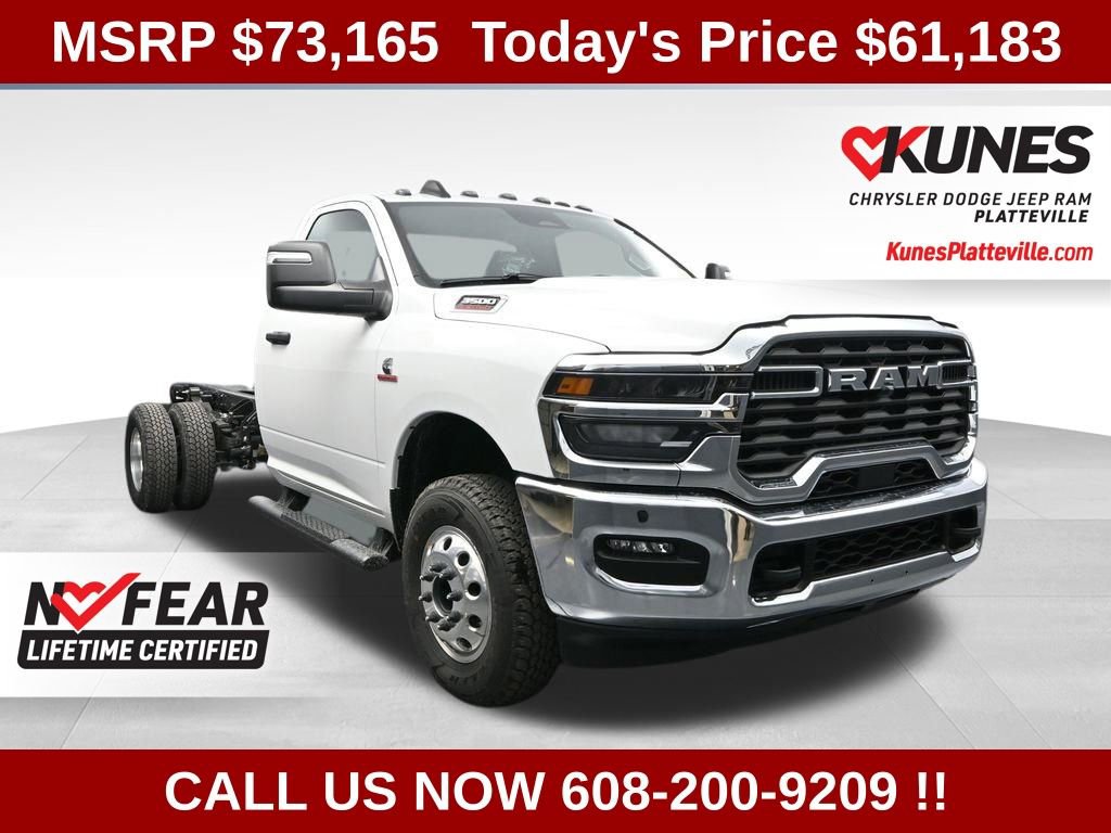New 2026 RAM 3500 Tradesman w/ Chrome Appearance Group
