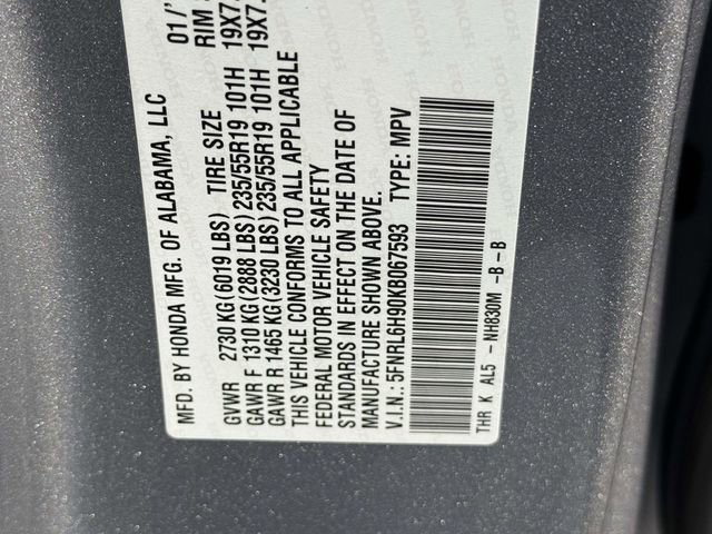 Used 2019 Honda Odyssey Elite image 25