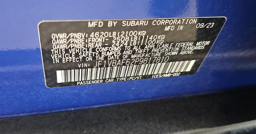 Used 2023 Subaru WRX Premium AWD/4WD image 15