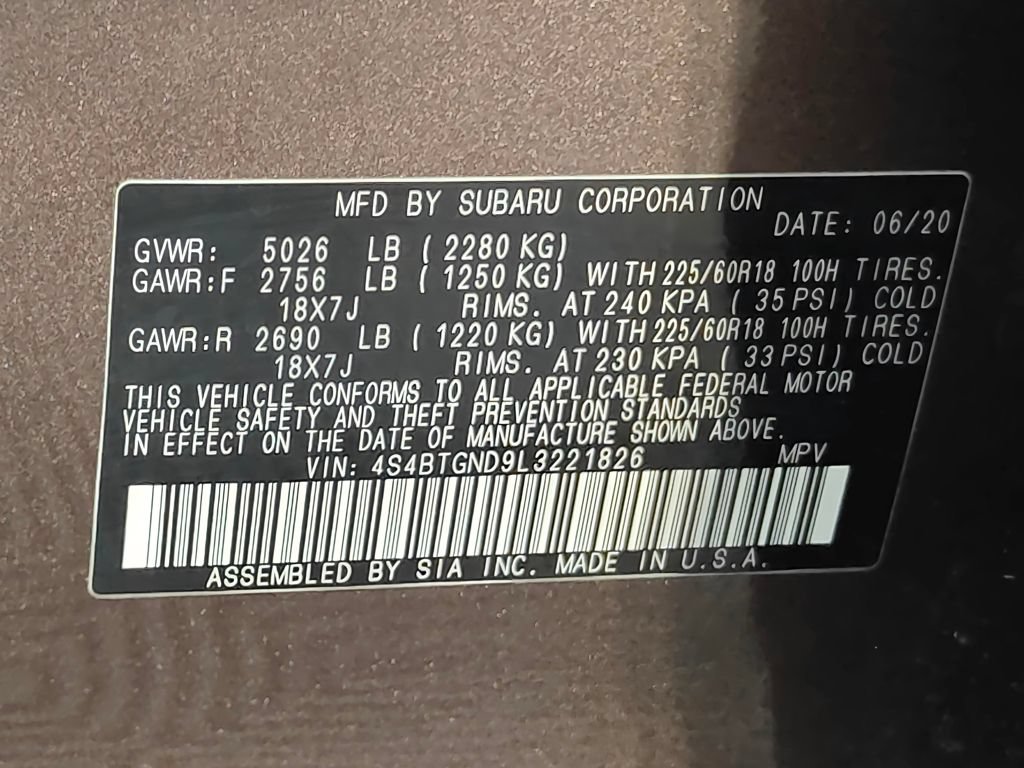 Used 2020 Subaru Outback Limited XT w/ Popular Package #2 AWD/4WD image 61