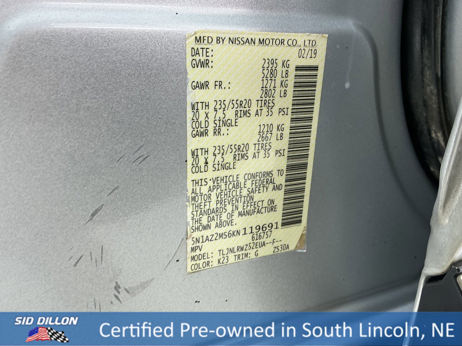 Used 2019 Nissan Murano SL w/ SL Technology Package image 41