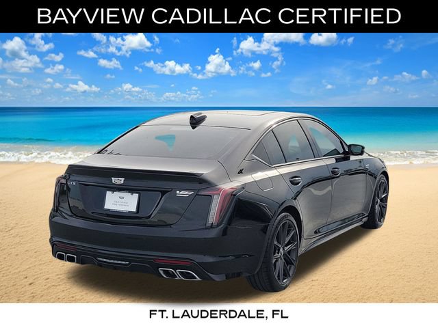 Certified 2025 Cadillac CT5 V w/ Technology Package RWD image 7