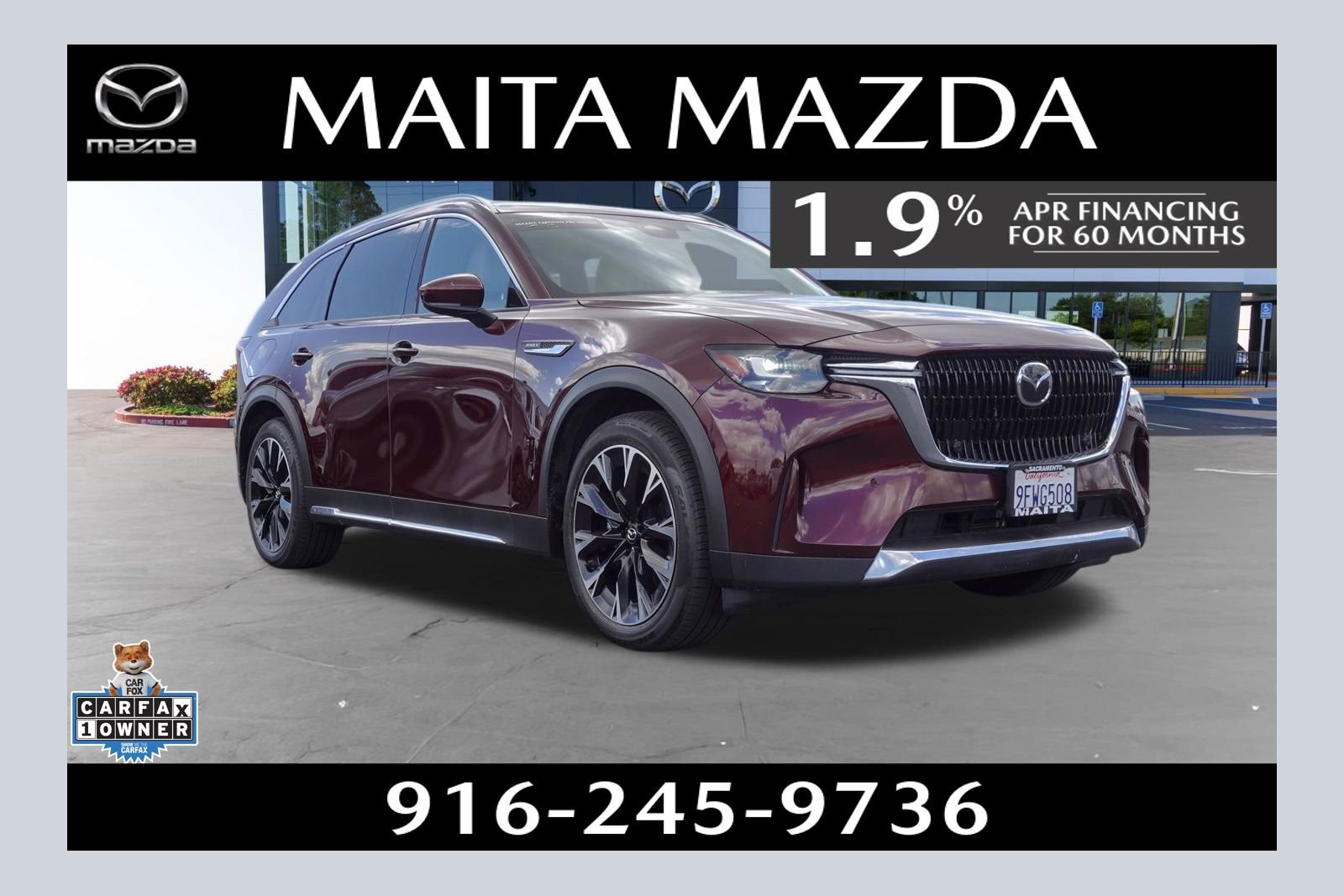 Certified 2024 MAZDA CX-90 Plug-In Hybrid w/ Premium Pkg