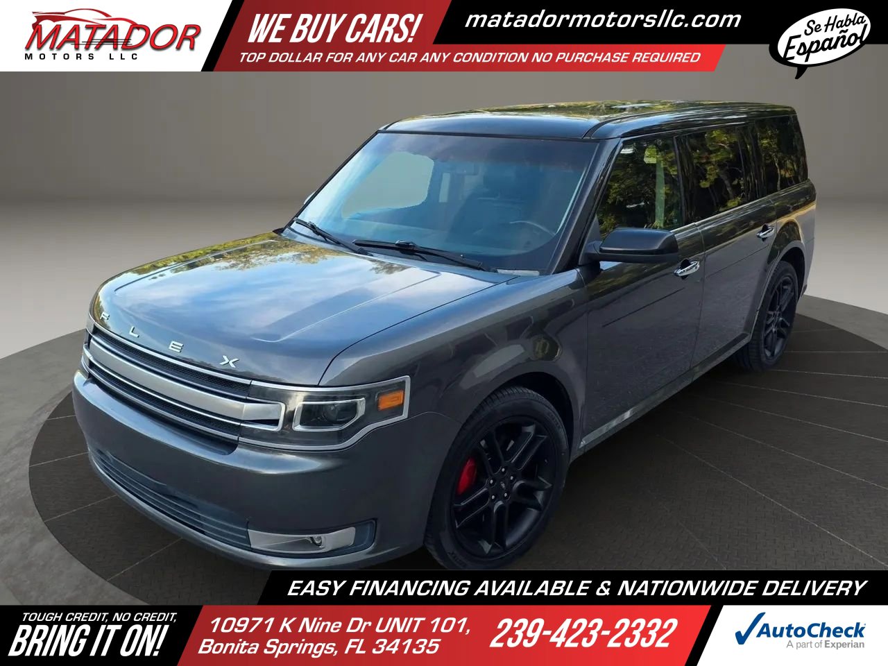 Used 2015 Ford Flex Limited w/ Appearance Package FWD image 2