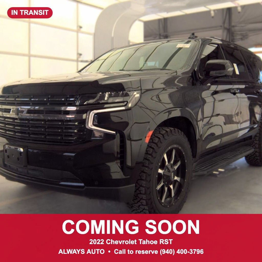 Used 2022 Chevrolet Tahoe RST w/ Sport Performance Package