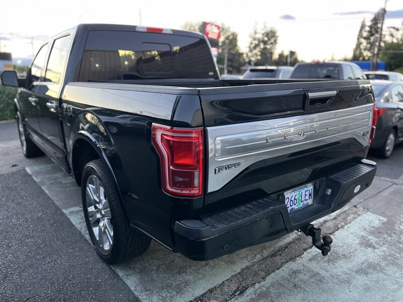 Used 2016 Ford F150 Limited w/ Trailer Tow Package AWD/4WD image 3