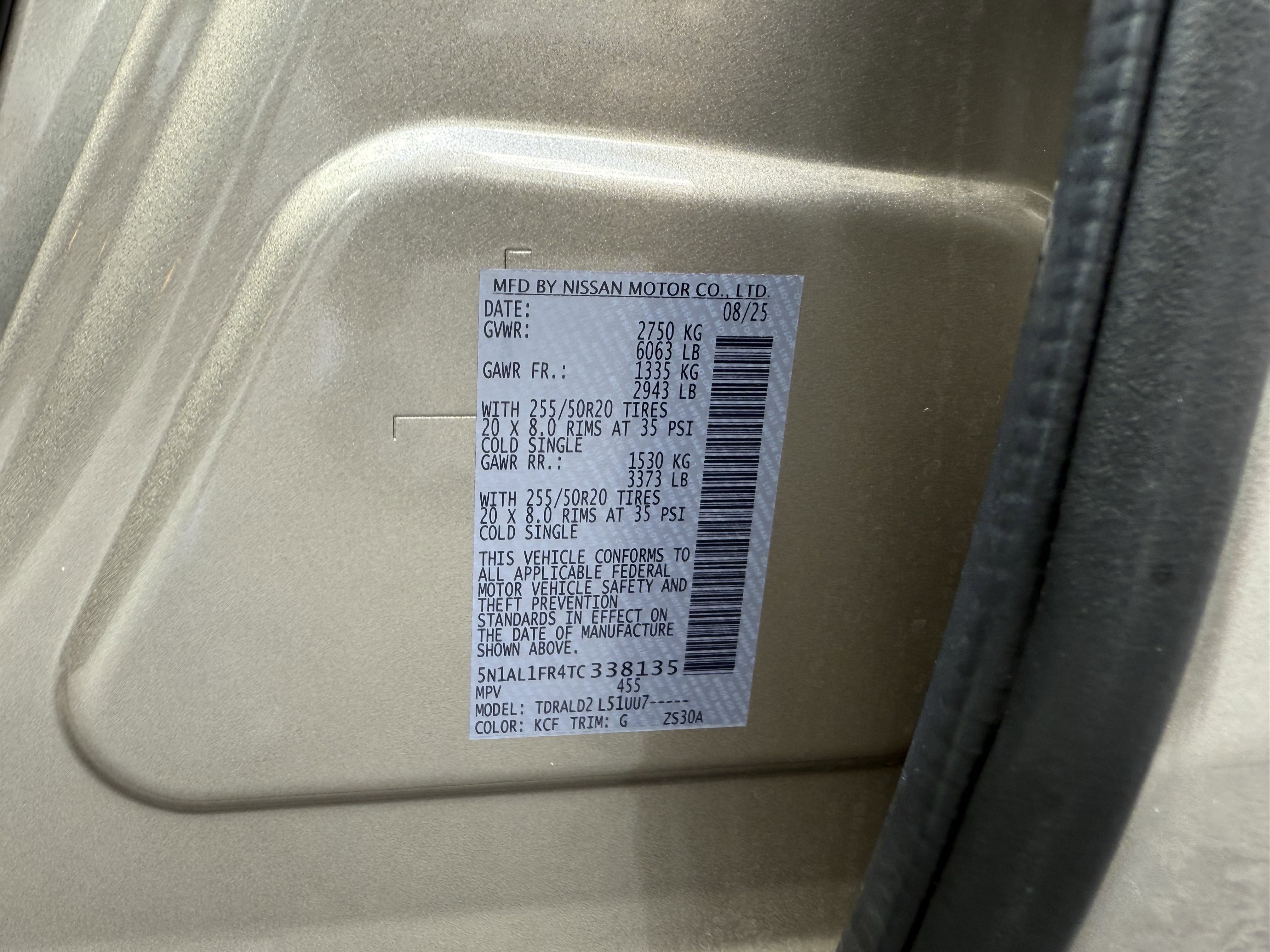 Certified 2026 INFINITI QX60 Luxe w/ Cargo Package FWD image 26