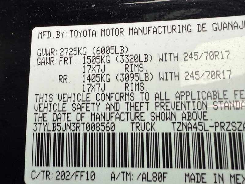 Certified 2024 Toyota Tacoma SR5 image 22