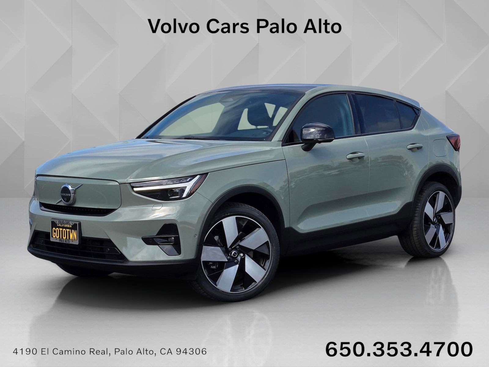 Certified 2023 Volvo C40 P8 Recharge Ultimate w/ Protection Package Premier image 1