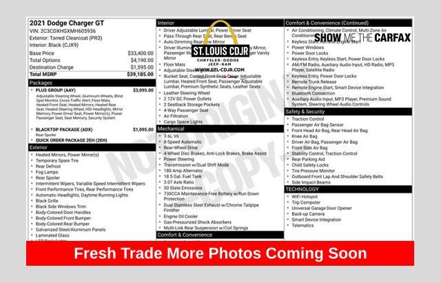 Used 2021 Dodge Charger GT w/ Plus Group