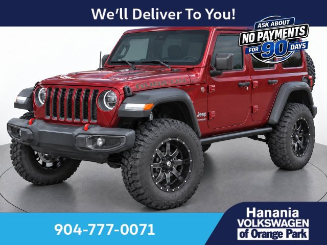 Used 2022 Jeep Wrangler Unlimited Rubicon w/ LED Lighting Group AWD/4WD image 1