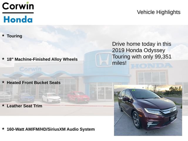 Used 2019 Honda Odyssey Touring image 6