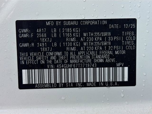 New 2026 Subaru Crosstrek 2.5i Sport w/ Crosstrek Mirror Package image 30