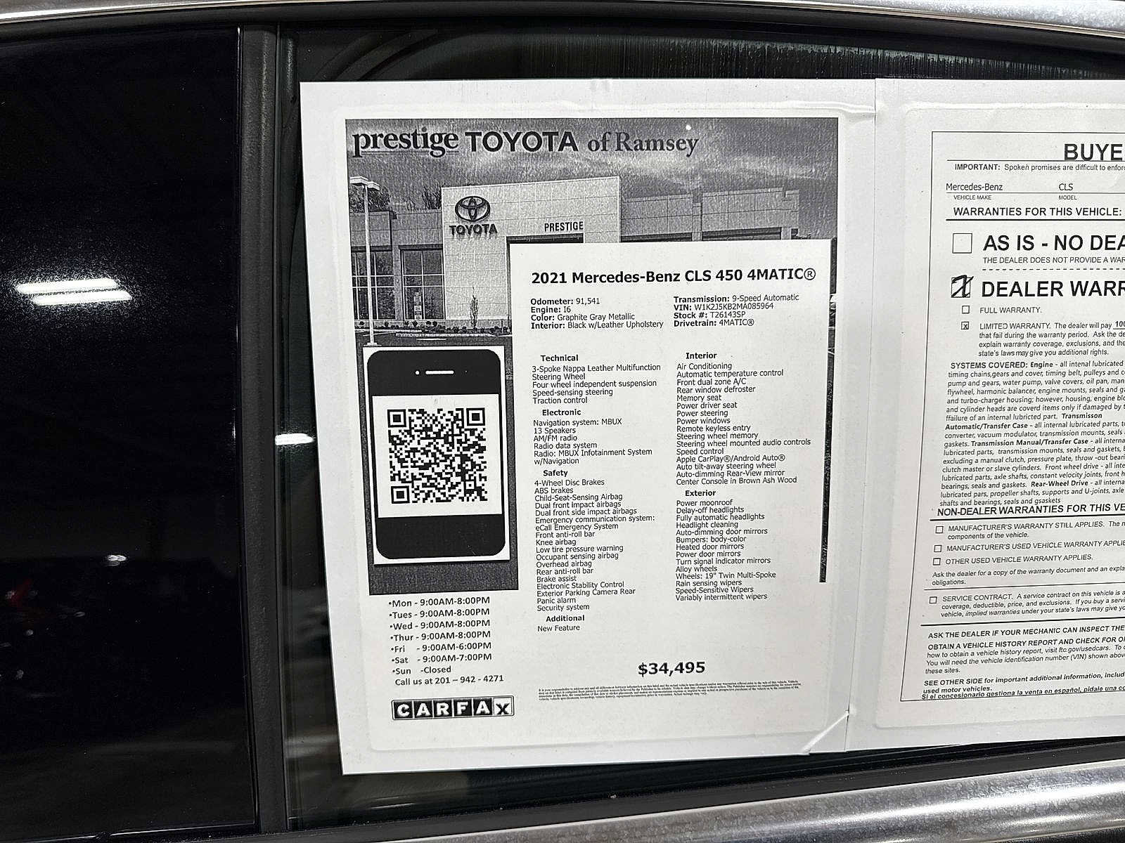 Used 2021 Mercedes-Benz CLS 450 4MATIC image 13