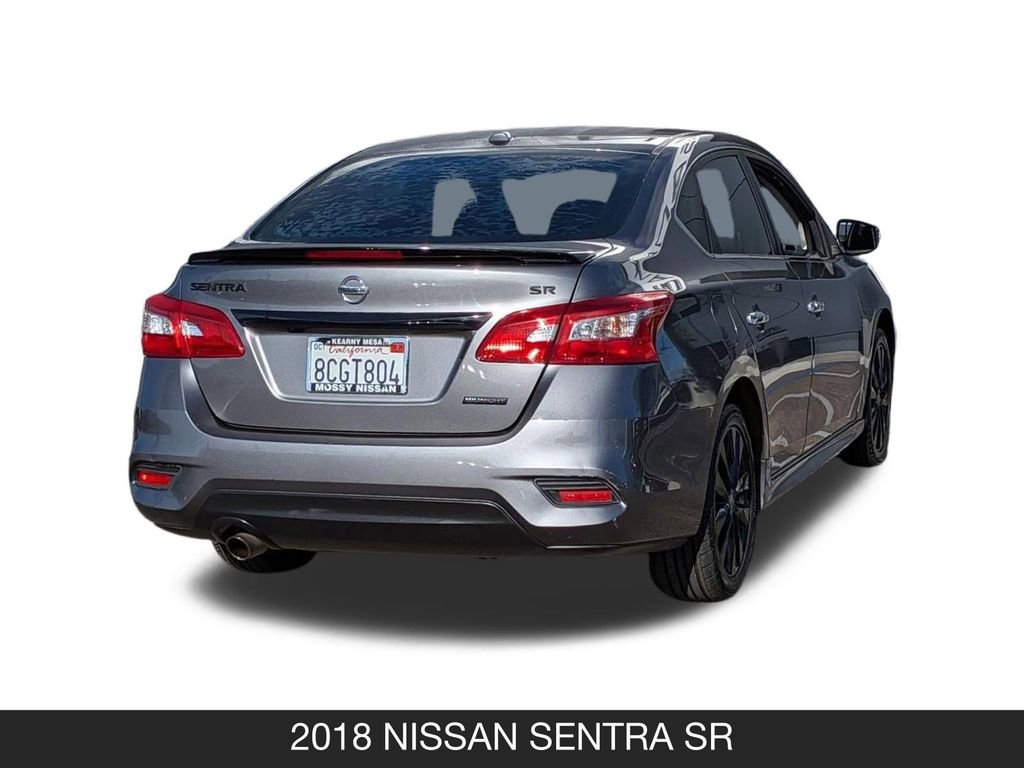 Used 2018 Nissan Sentra SR w/ SR Midnight Edition Package FWD image 8