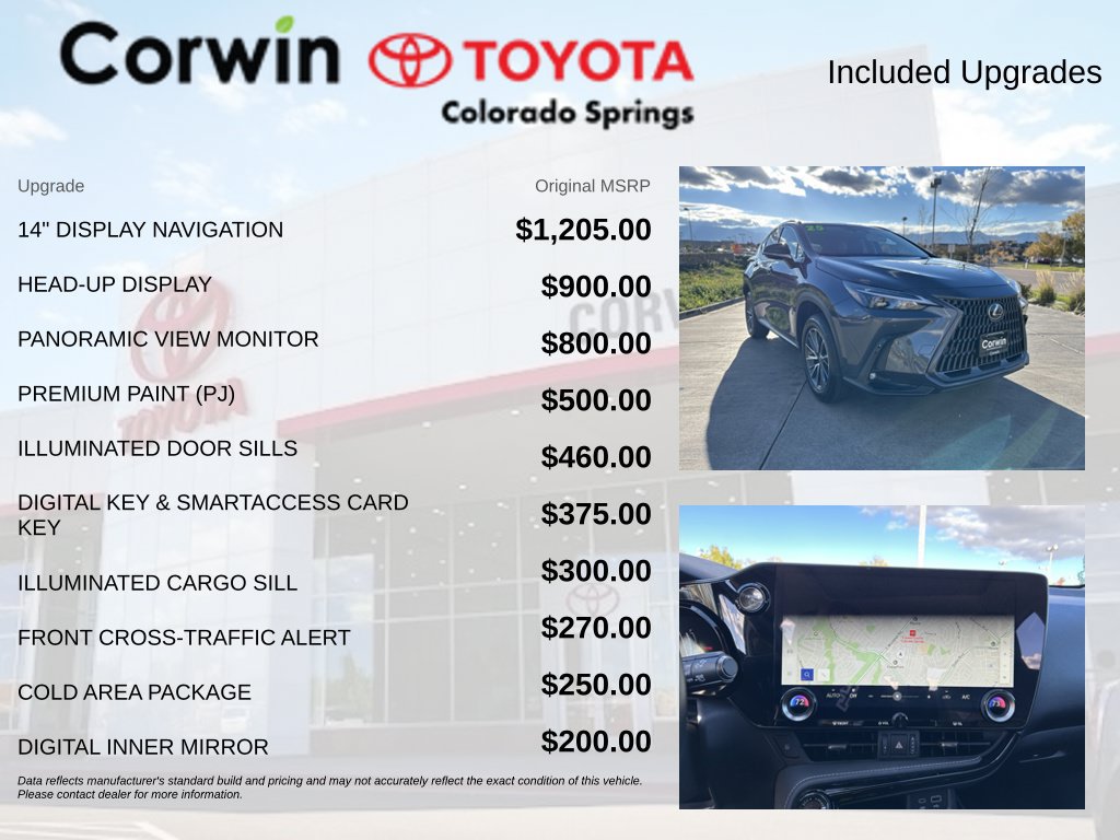 Used 2025 Lexus NX 350h AWD w/ Cold Area Package image 4