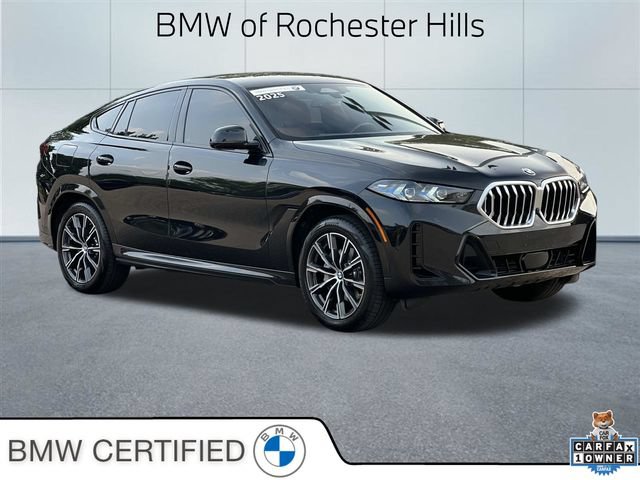 Certified 2025 BMW X6 xDrive40i AWD/4WD image 1