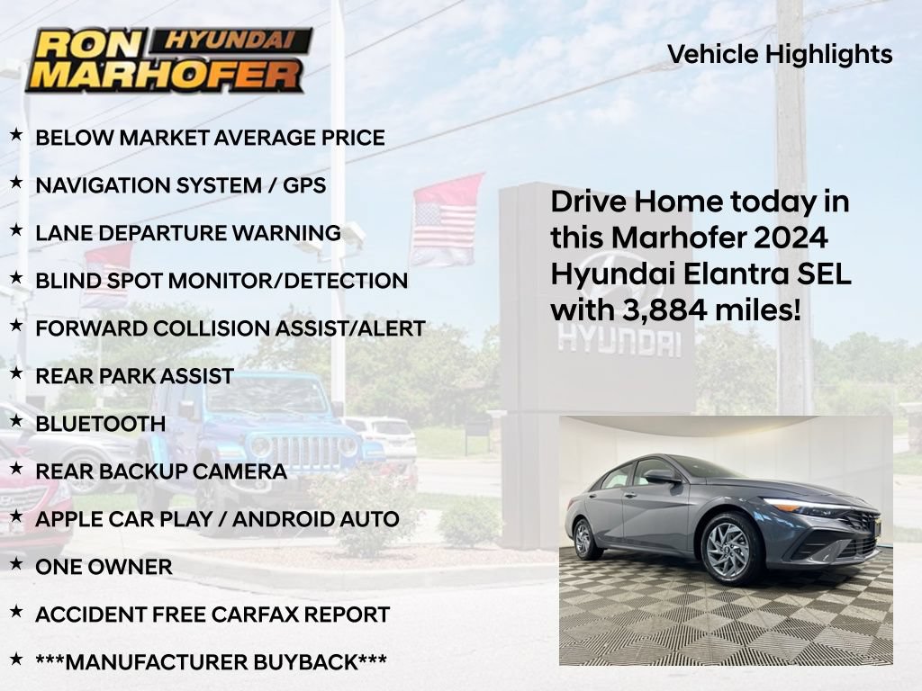 Used 2024 Hyundai Elantra SEL FWD image 15