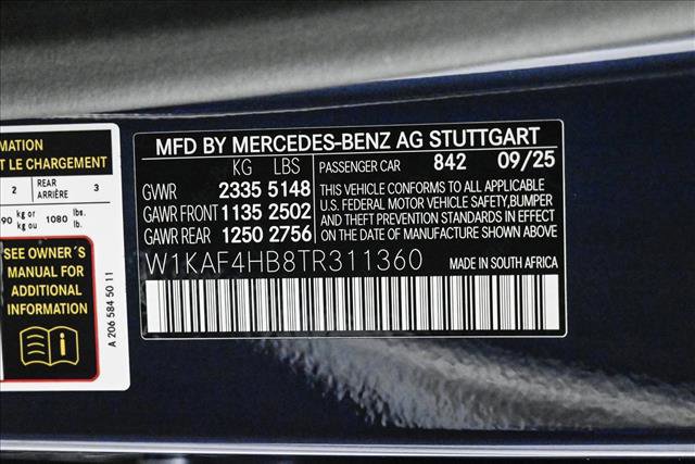 New 2026 Mercedes-Benz C 300 4MATIC Sedan image 27