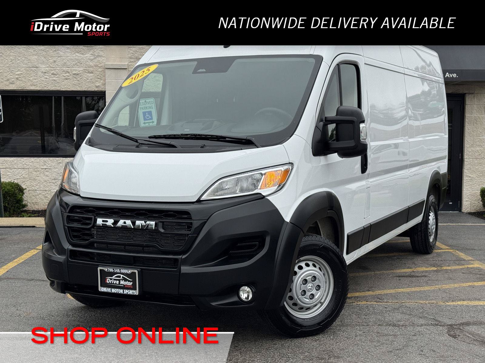 Used 2025 RAM ProMaster 2500 w/ Convenience Group FWD image 1