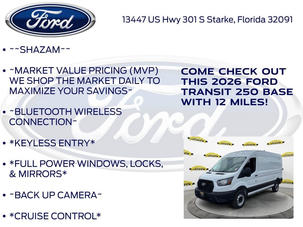 New 2026 Ford Transit 250 148 Medium Roof image 5