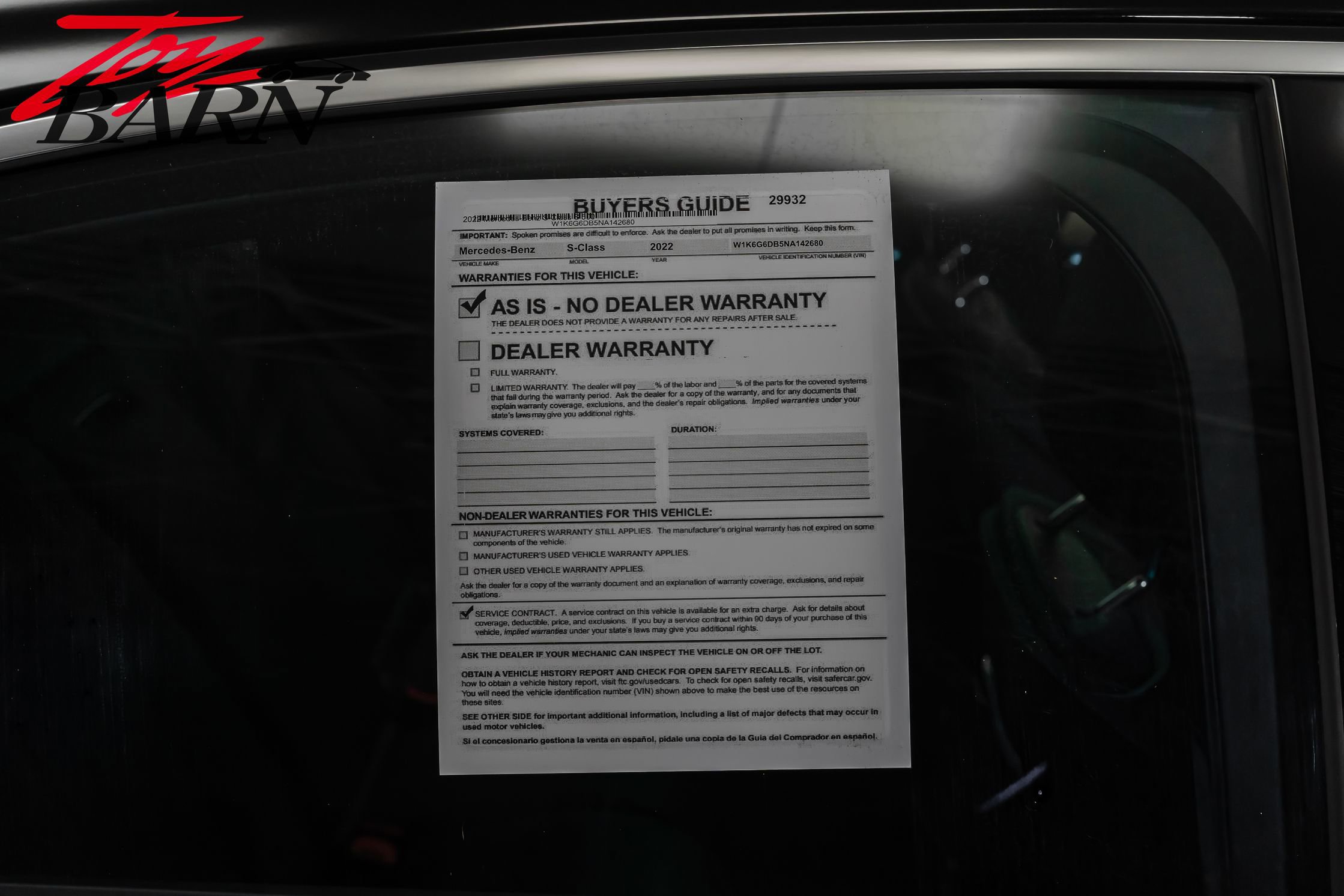 Used 2022 Mercedes-Benz S 500 4MATIC w/ 3D Technology Package image 48