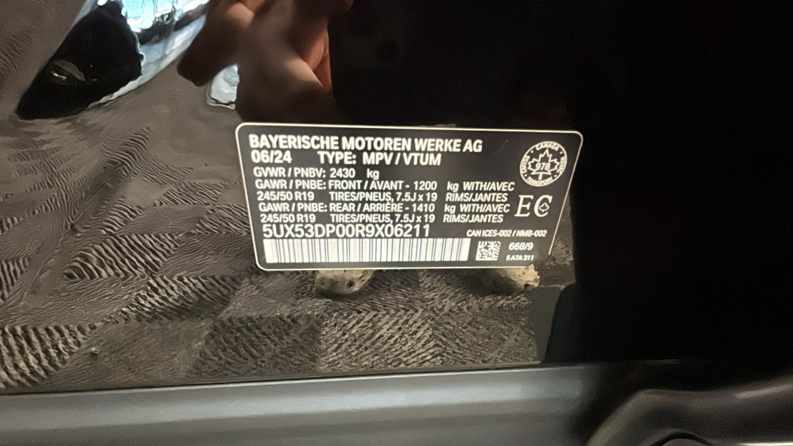 Used 2024 BMW X3 xDrive30i AWD/4WD image 11