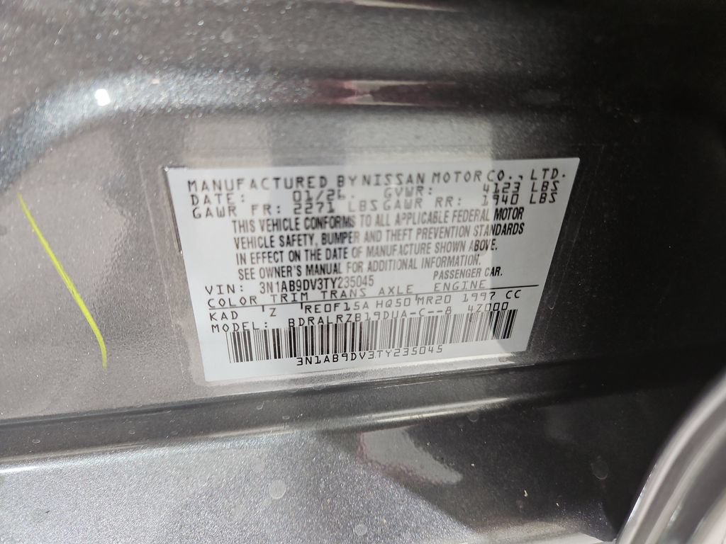 New 2026 Nissan Sentra SR w/ SR Premium Package FWD image 27