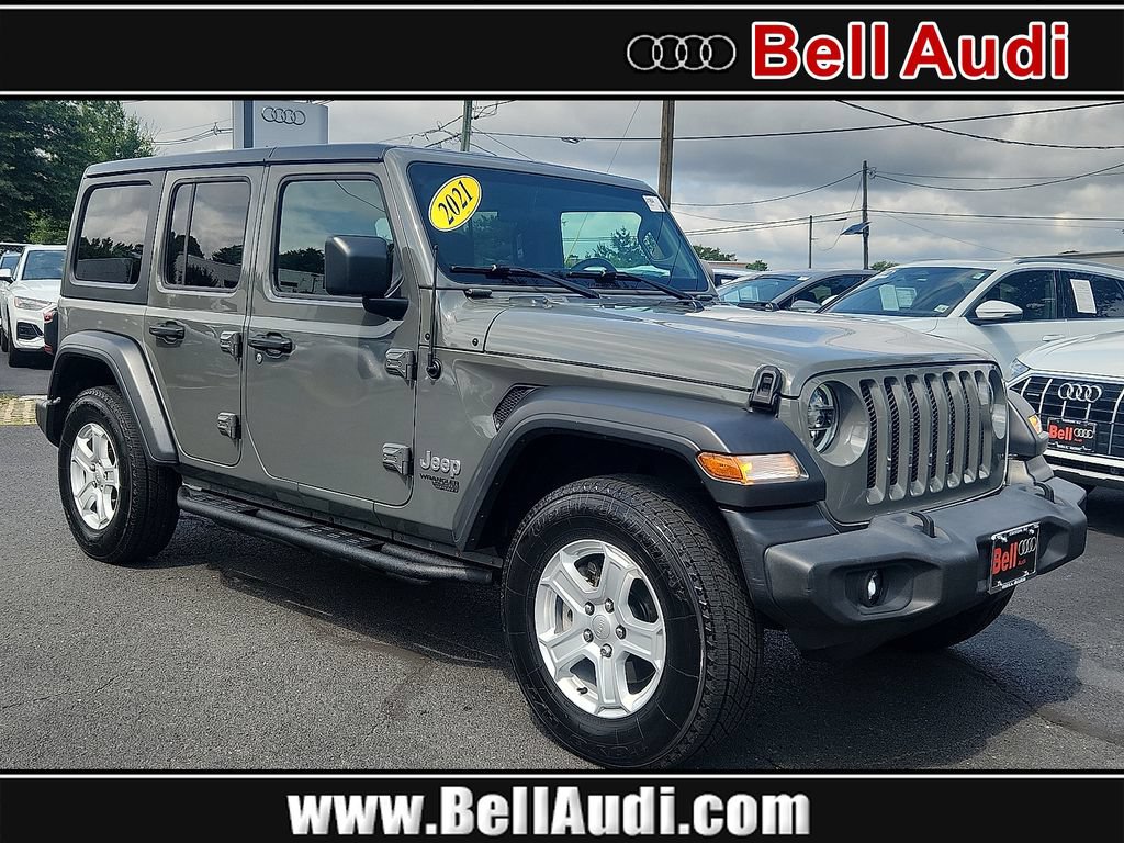 Used 2021 Jeep Wrangler Unlimited Sport AWD/4WD image 1