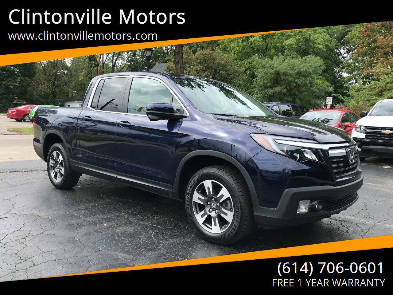 Used 2017 Honda Ridgeline RTL-T