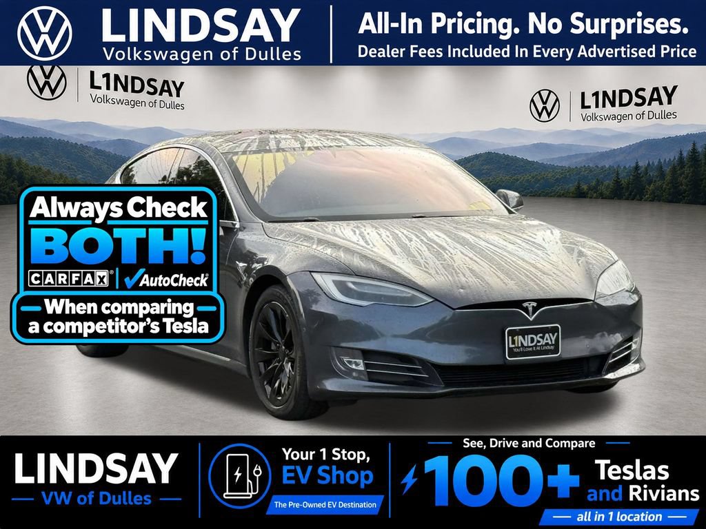 Used 2017 Tesla Model S 75D AWD/4WD image 1