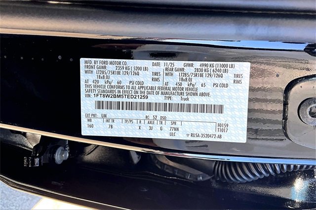 New 2026 Ford F250 Platinum w/ Tremor Off-Road Package image 12