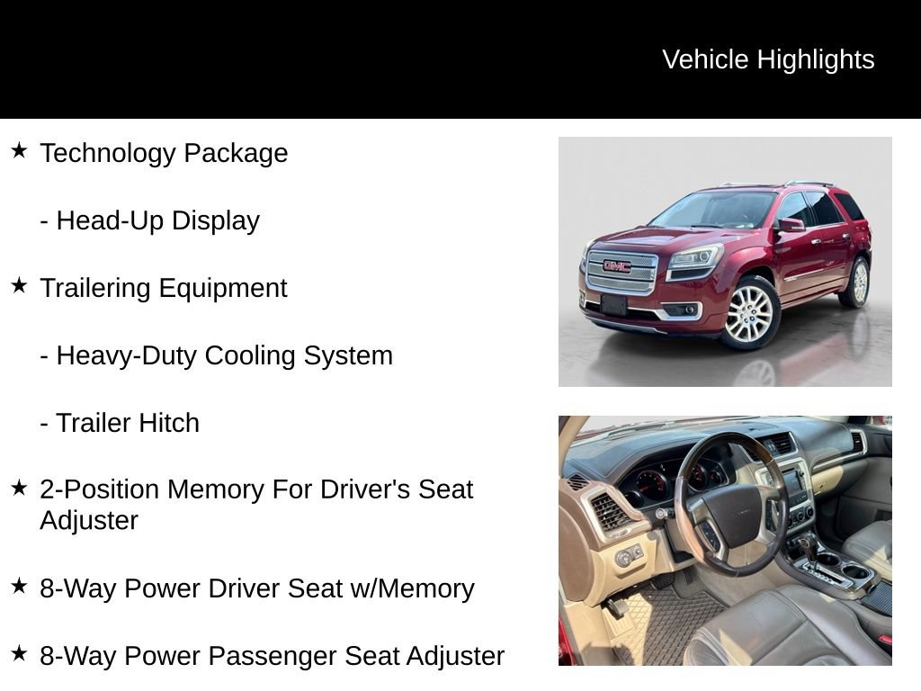 Used 2016 GMC Acadia Denali FWD image 28