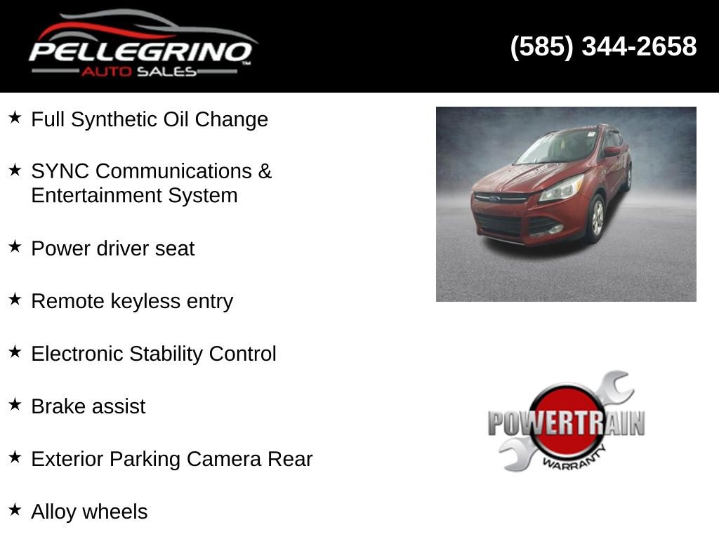 Used 2016 Ford Escape SE w/ Equipment Group 201A image 2