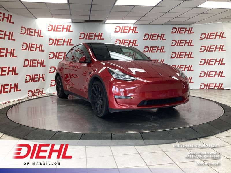 Used 2021 Tesla Model Y Long Range AWD/4WD image 1