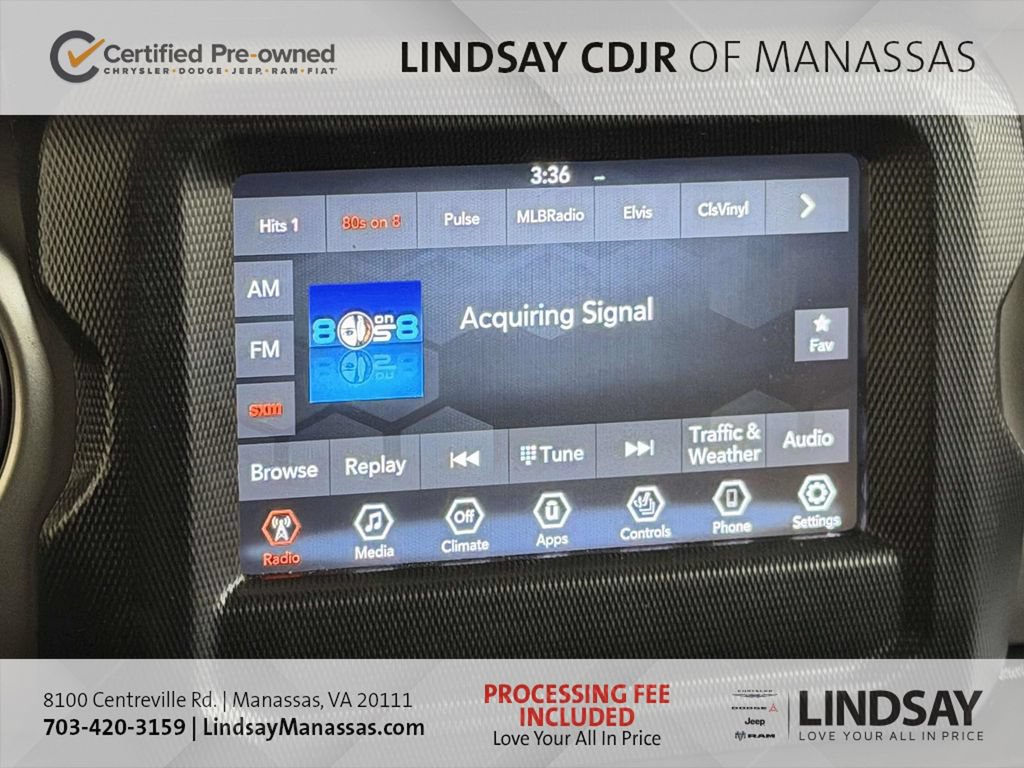 Certified 2020 Jeep Wrangler Unlimited Sport AWD/4WD image 26