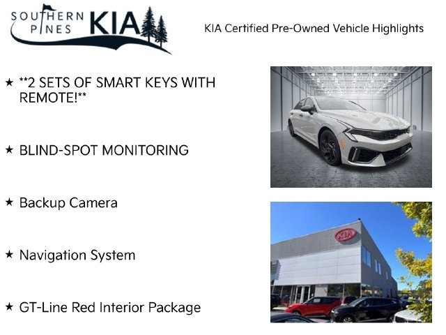 Certified 2025 Kia K5 GT-Line w/ GT-Line Premium Package FWD image 7