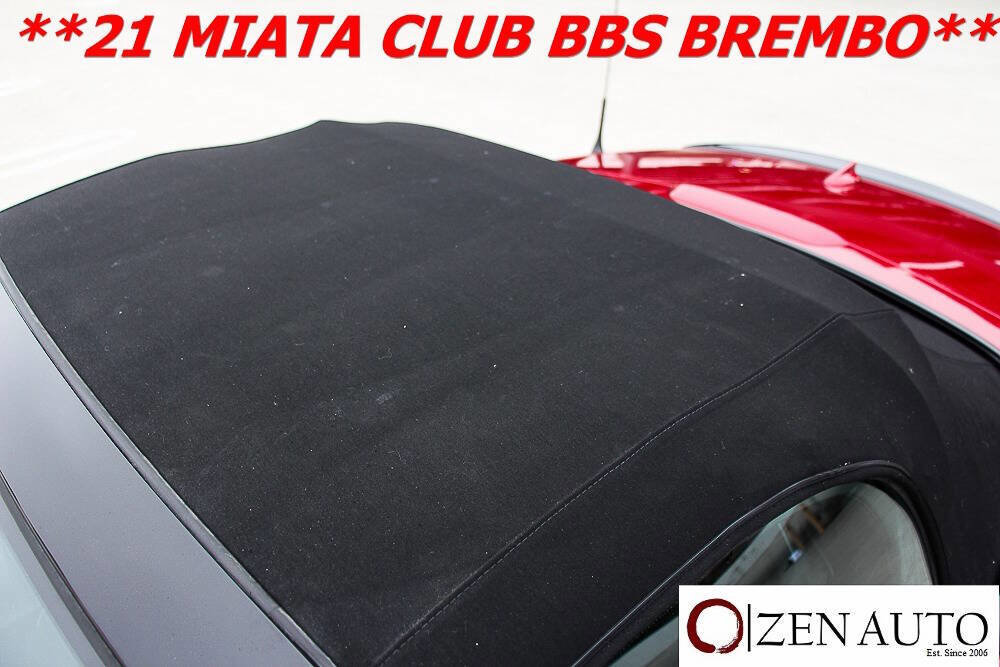 Used 2021 MAZDA MX-5 Miata Club w/ Brembo/BBS Recaro Package image 13
