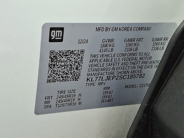 Certified 2025 Chevrolet Trax RS w/ Sunroof Package FWD image 25