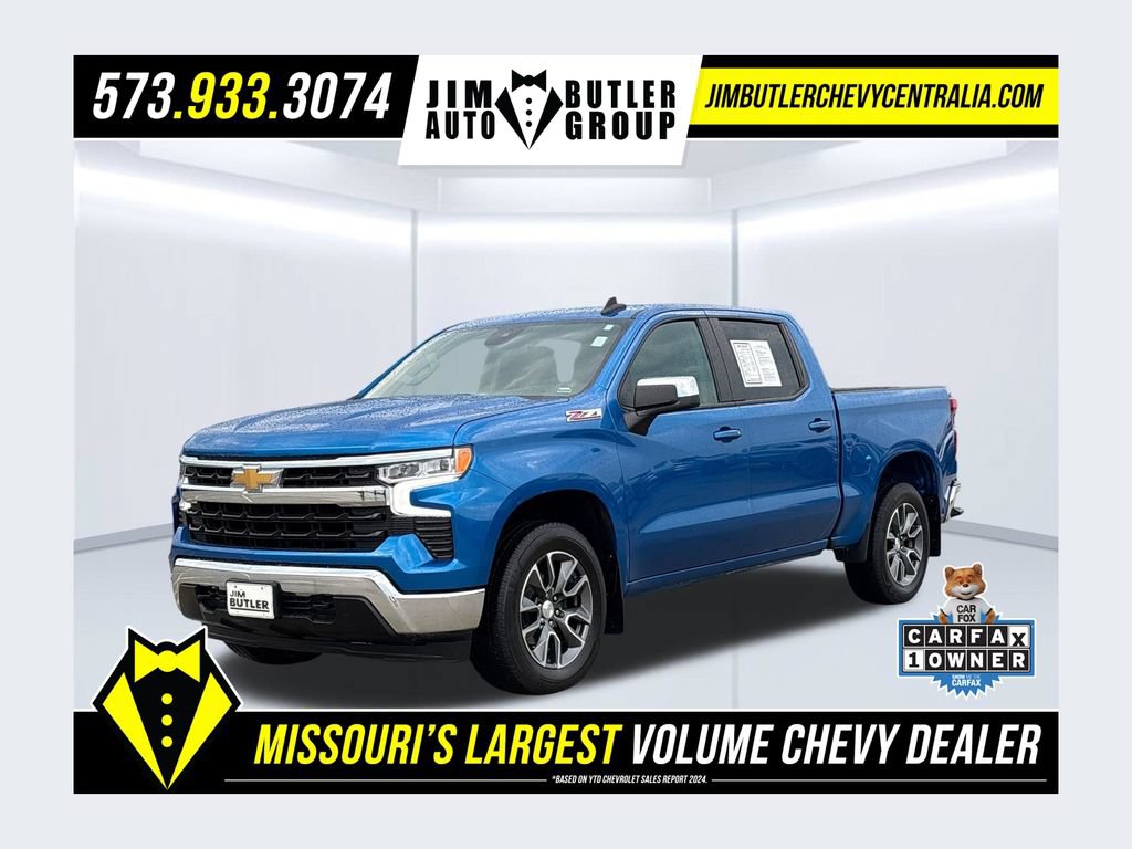 Used 2023 Chevrolet Silverado 1500 LT w/ Z71 Off-Road Package AWD/4WD image 1