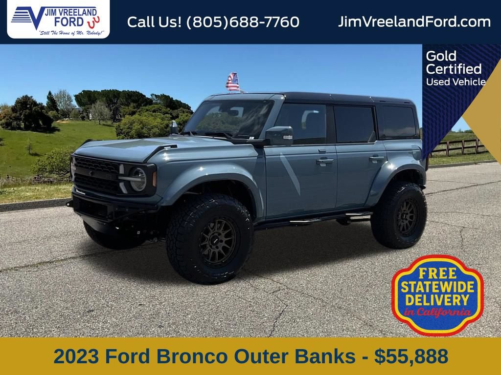 Used 2023 Ford Bronco Outer Banks AWD/4WD 360° Tour