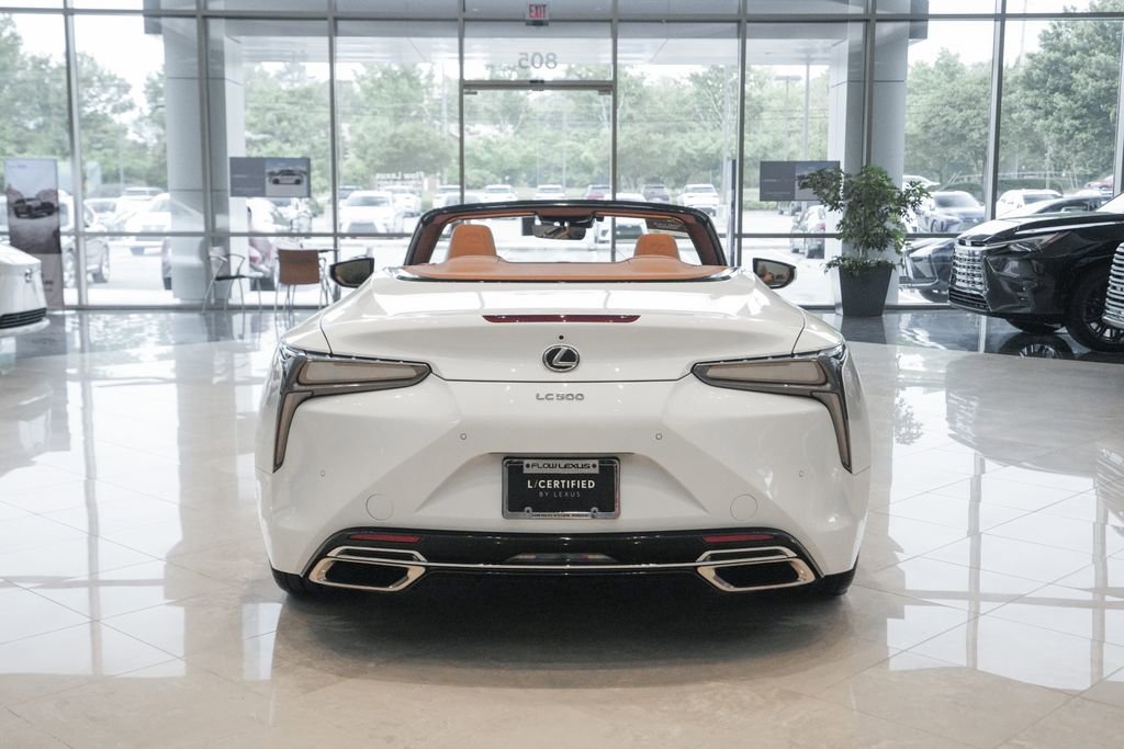Certified 2024 Lexus LC 500 Convertible w/ Touring Package RWD image 5