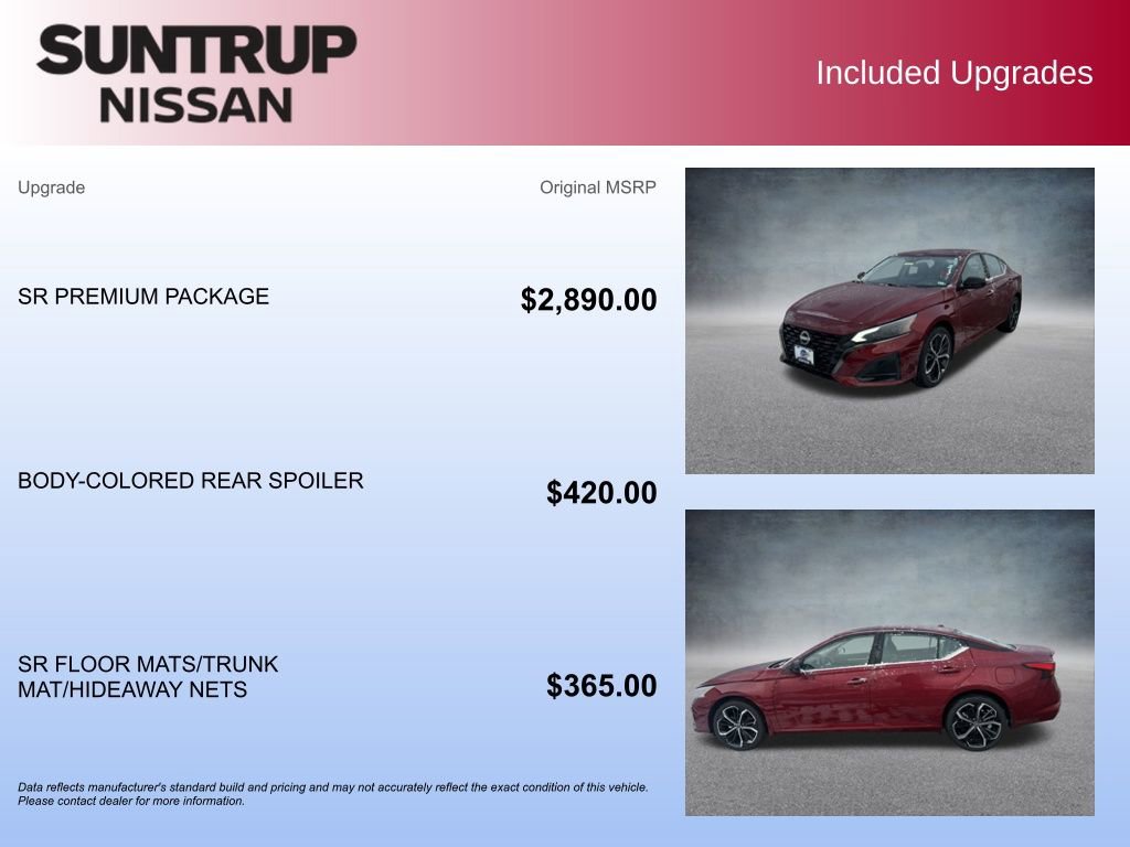 Used 2023 Nissan Altima 2.5 SR w/ SR Premium Package image 2