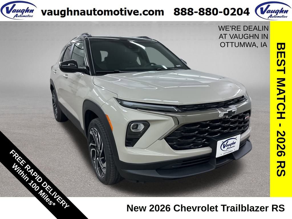 New 2026 Chevrolet TrailBlazer RS w/ Convenience Package AWD/4WD image 1