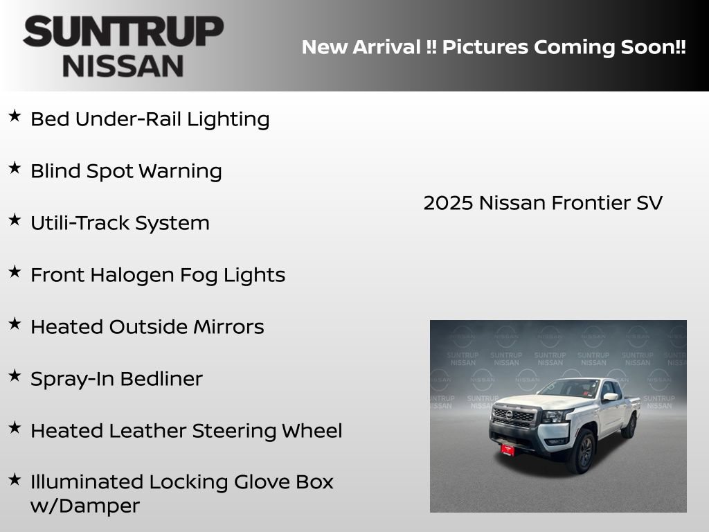 Certified 2025 Nissan Frontier SV w/ SV Convenience Package AWD/4WD image 12