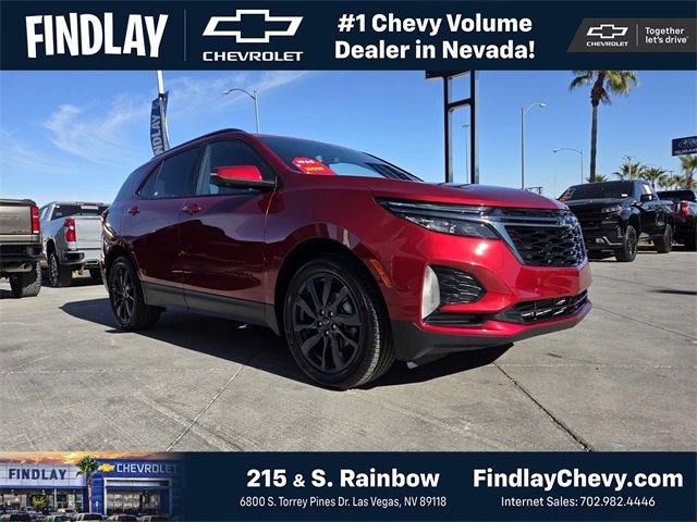 Used 2022 Chevrolet Equinox RS w/ RS Leather Package