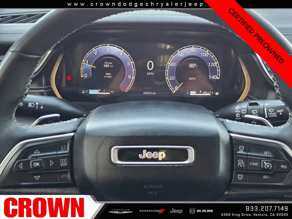 Certified 2024 Jeep Grand Cherokee L Limited w/ Luxury Tech Group II AWD/4WD image 33