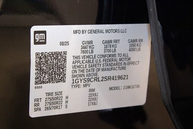 Certified 2025 Cadillac Escalade Premium Luxury w/ Touring Package image 38